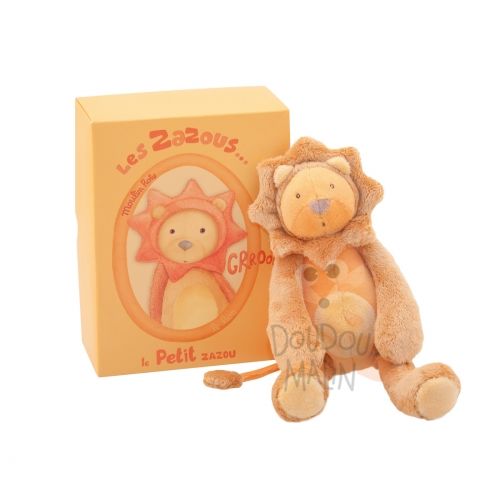  les zazous grou lion jaune orange beige 